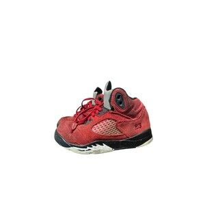 Nike Air Jordan 5 Retro Raging Bull Red Sneakers Youth Boys Sz 13 C Used 2020